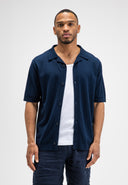Clifden Knit Shirt | Alaska Blue