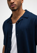 Clifden Knit Shirt | Alaska Blue