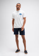 Plaque Loose Tee | Titan White