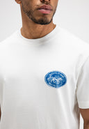 Plaque Loose Tee | Titan White