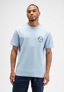 Vintage Hook Loose Tee | Shark Blue