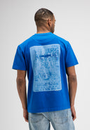 Manifest Loose Tee | Pool Blue