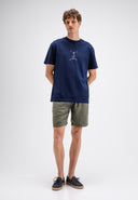Manifest Loose Tee | Maritime Blue