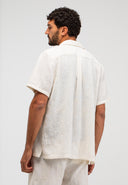 Alex Resort Embro Shirt SS | Titan White
