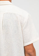 Alex Resort Embro Shirt SS | Titan White
