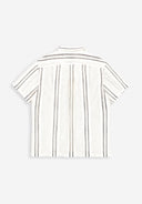 Alex Knitted Shirt SS | Titan White