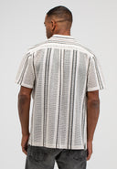 Alex Knitted Shirt SS | Titan White