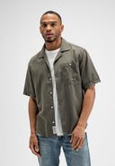 Anthony LT Resort Shirt SS | Dk. Granite Green