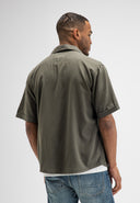 Anthony LT Resort Shirt SS | Dk. Granite Green