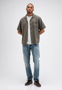 Anthony LT Resort Shirt SS | Dk. Granite Green