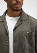 Anthony LT Resort Shirt SS | Dk. Granite Green