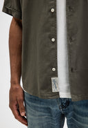 Anthony LT Resort Shirt SS | Dk. Granite Green