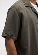 Anthony LT Resort Shirt SS | Dk. Granite Green