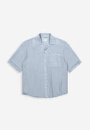 Anthony LT Resort Shirt SS | Shark Blue