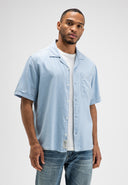 Anthony LT Resort Shirt SS | Shark Blue