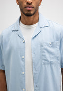 Anthony LT Resort Shirt SS | Shark Blue