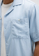 Anthony LT Resort Shirt SS | Shark Blue