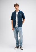 Anthony LT Resort Shirt SS | Alaska Blue