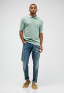 Ripley Knit Polo | Inari Green