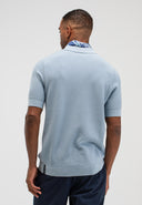 Ripley Knit Polo | Shark Blue