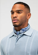 Ripley Knit Polo | Shark Blue