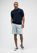 Ripley Strickpolo | Alaska Blue