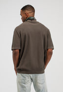 Durrow Knit Shirt | Dk. Granite Green