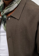 Durrow Knit Shirt | Dk. Granite Green
