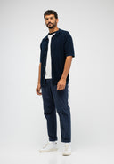 Durrow Knit Shirt | Alaska Blue