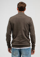 Clifden Co Half Zip | Dunkelgranitgrün