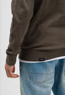 Clifden Co Half Zip | Dunkelgranitgrün