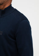 Clifden Co Half Zip | Alaska Blue