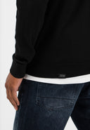 Clifden Co Half Zip | Montego Black