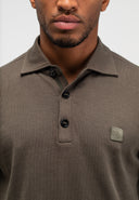 Clifden Co Polo SS | Dk. Granite Green