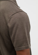 Clifden Co Polo SS | Dk. Granite Green