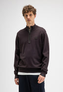 Clifden Co Half Zip | Topaz Brown