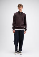 Clifden Co Half Zip | Topaz Brown