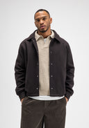 Leap Wool Jacket | Topaz Brown