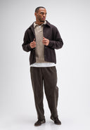 Leap Wool Jacket | Topaz Brown