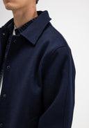 Leap Wool Jacket | Alaska Blue
