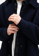 Leap Wool Jacket | Alaska Blue