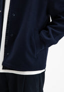 Leap Wool Jacket | Alaska Blue