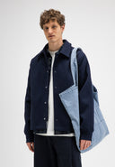 Butcher Clr Denim Tote | Shark Blue
