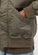 Carlos Flight Bomber | Dk. Granite Green