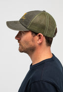Vintage Trucker Cap | Dk. Granite Green