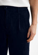 Naval Loose Cord Chino | Alaska Blue