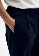 Naval Loose Cord Chino | Alaska Blue