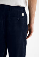 Naval Loose Cord Chino | Alaska Blue