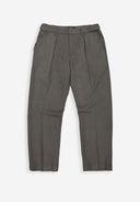 Lennox Straight Wool Trouser | Fjord Green