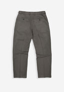 Lennox Straight Wool Trouser | Fjord Green